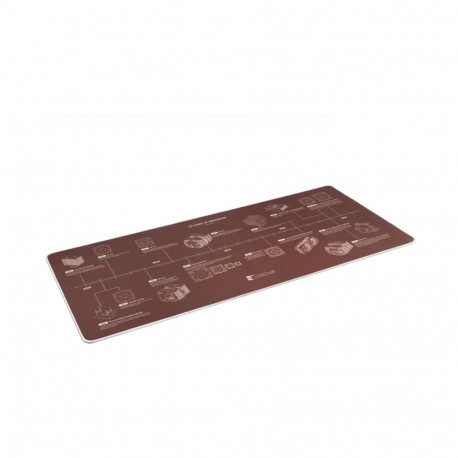 Noctua NP-DM3, gaming mouse pad brown/white