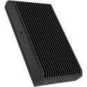 ICY BOX IB-1920M-C42, drive enclosure black, passive cooling