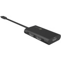 ICY BOX IB-AD1030-C, adapter black, USB Type-C, HDMI