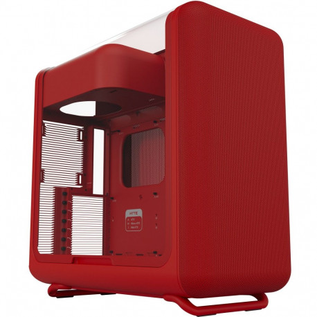 HYTE X50, tower case red, tempered glass
