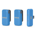 Rode Microphones Wireless Micro USB-C, microphone blue