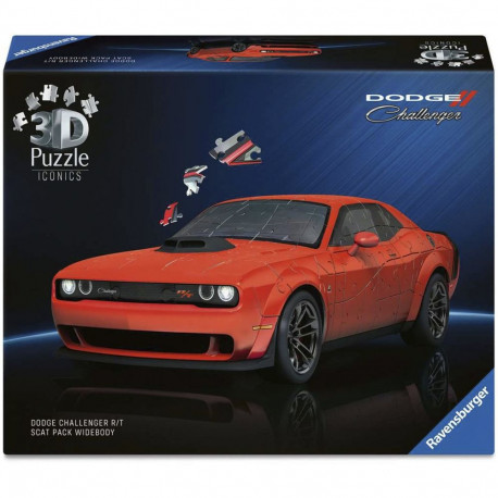 Iconics 3D pusle Dodge Challenger R/T Scat Pack laia kerega