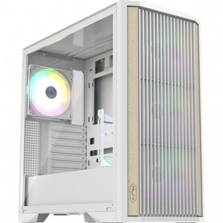 RAIJINTEK AGOS MAX-MS4, Tower case white, Tempered Glass
