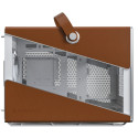 Montech Heritage 30 Pro, Tower Case white/brown, Tempered Glass