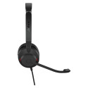 Jabra Evolve2 30 SE, Headset black, UC, USB-C and USB-A, Stereo