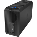 ICY BOX IB-RD3720-CU3, RAID enclosure, black