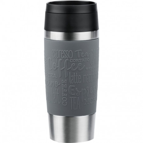 TRAVEL MUG Classic Thermobecher (grau/edelstahl, 0,36 Liter)