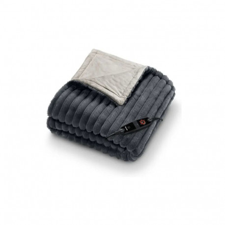 Beurer HD 82 Stockholm heated blanket, grey, 130 x 180 cm