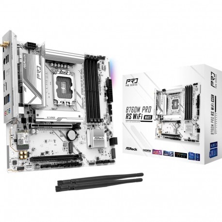 B760M Pro RS, valge/must