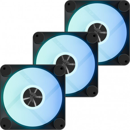 APNX FP1-R 120-3 Pack reversed, case fan black, 3-pack, reverse, 120 mm