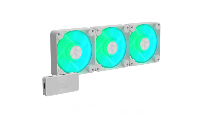 FP1-120-3 Pack (weiß, 3er Pack, 120 mm)