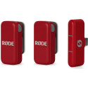 Rode Microphones Wireless Micro USB-C, microphone red