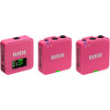 Rode Microphones Wireless GO (Gen 3), microphone pink