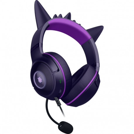 Razer Kraken Kitty V2 Pokémon Gengar Ed., gaming headset purple, USB-A