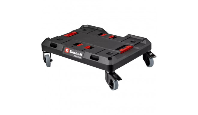 E-Case Rollbrett für Systemkoffer (schwarz, für bis zu 120 kg Belastung)