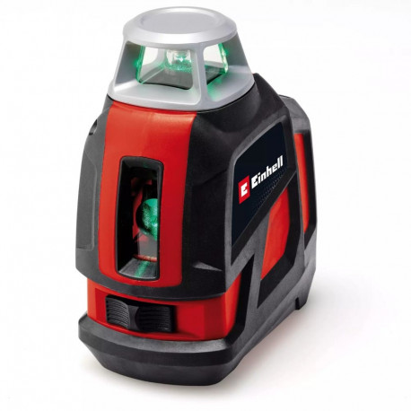 ristjoonlaser TE-LL 360 G, must/punane, rohelised laserjooned
