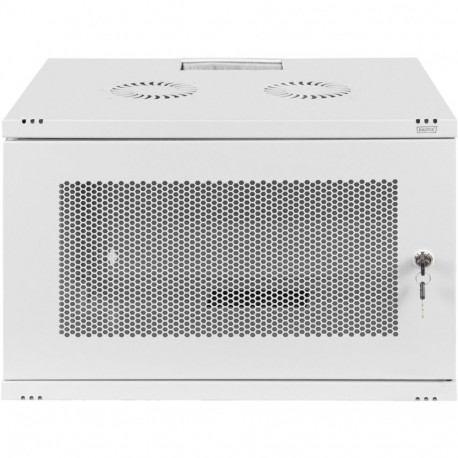 Digitus wall-mounted enclosure, SOHO, unassembled - 540x400 mm (WxD), light grey IT cabinet, 7 rack 
