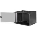 Digitus SOHO PRO wall-mounted enclosure, light grey IT cabinet, 7 rack units