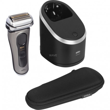Braun Series 9 Pro+ 9565cc, shaver stainless steel/black
