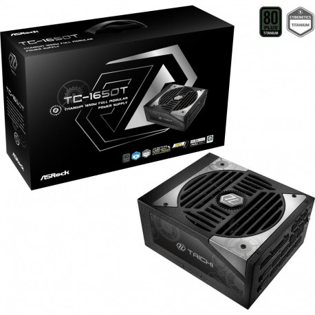 ASRock Taichi TC-1650T, PC power supply black, 2x 12-pin high power GPU, 8x PCIe, cable management, 