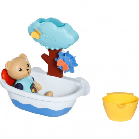 ZAPF Creation BABY born® Splish Splash Bathtub with Teddy Bear, Toy Figure