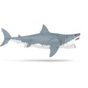 Schleich Dinosaurs Megalodon, Toy Figure