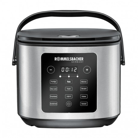 Rommelsbacher Multi-Rice Cooker MRK 950 stainless steel/black, 860 watts, 5 liters