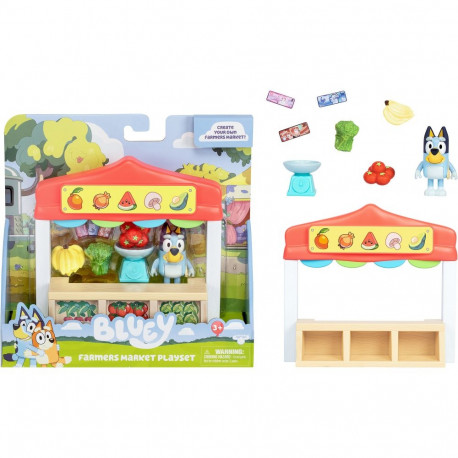 Bluey mini mängukomplekt taluturg