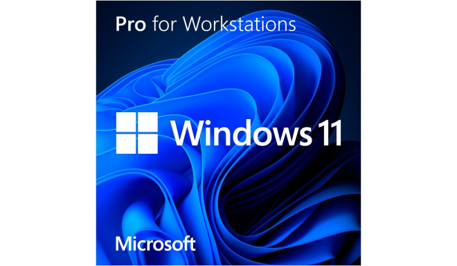Microsoft Windows 11 Pro for Workstations, Operating System Software 64-bit, German, DVD-ROM