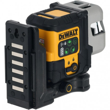 Akku-Multilinienlaser 3x180° DCLE14301GB, 18Volt (schwarz/gelb, mit grünen Laserlinien, integrierter