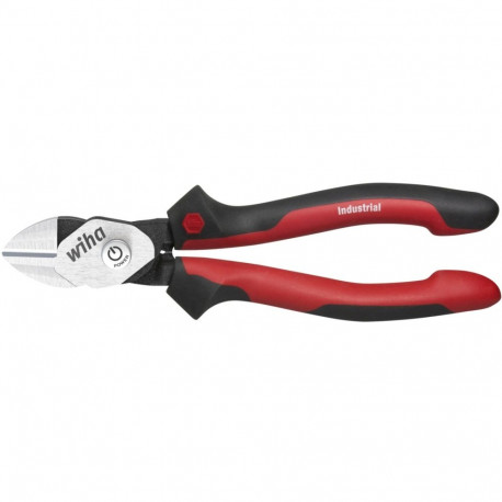 Wiha BiCut Industrial high-performance side cutters, cutting pliers black/red, with DynamicJoint