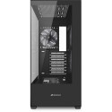 Sharkoon SK6 ARGB, Tower Case Black, Tempered Glass x 2