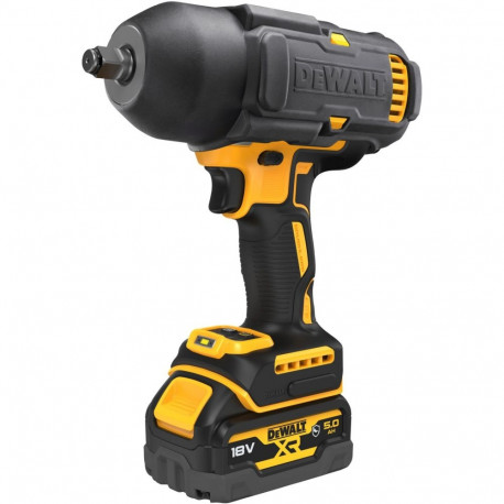 aku-löögmutrikeeraja DCF900P2G 18Volt 1/2" 2x Li-Ion XR aku 5,0Ah inlay tööriistakärule, kollane/mus