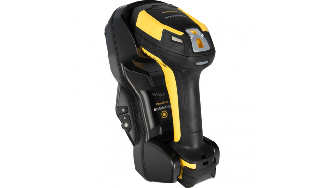 Datalogic PowerScan PM9600-SR, barcode scanner black/yellow, 2D, USB, kit