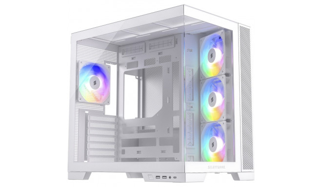 View A-RGB  (weiß, Tempered Glass x2)
