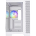 Silentware View A-RGB, tower case white, tempered glass x2