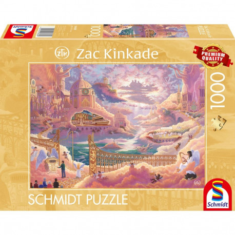 Schmidt Spiele Zac Kinkade: Kingdom of Heaven, Puzzle 1000 pieces