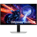 SAMSUNG Odyssey S27FG602SU QD-OLED, gaming monitor - 27 - silver, QHD, G-Sync compatible, FreeSync P