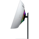 SAMSUNG Odyssey OLED G8 S34DG850SU, gaming monitor - 34 - silver, UWQHD, USB-C, curved, gaming hub, 
