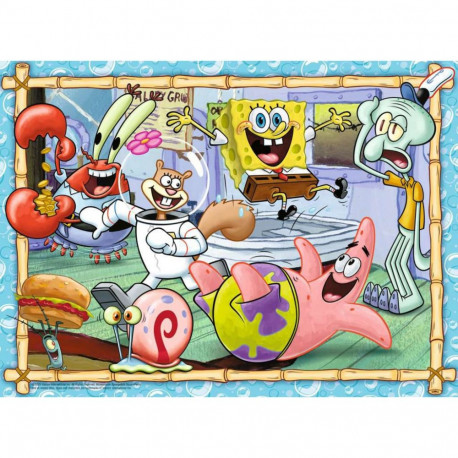 Kinderpuzzle - Neue Abenteuer in Bikini Bottom (200 Teile)
