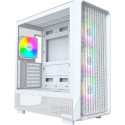 Montech X5, tower case white, tempered glass