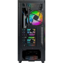 Montech X5, tower case black, tempered glass