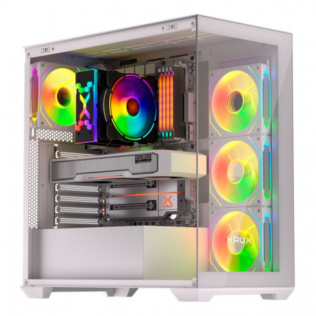 Exo White (weiß, Tempered Glass x 2)