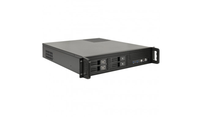 Inter-Tech IPC 2U-2504, server case black, 2 height units