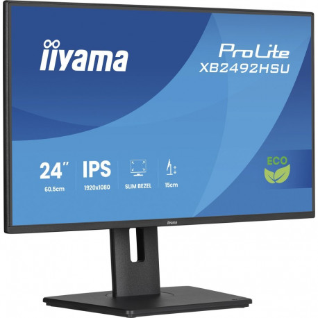 Prolite monitor XB2492HSU-B1 60.5cm (24 Zoll) FullHD IPS HDMI DP USB-Hub reguleeritav jalus 120Hz pa