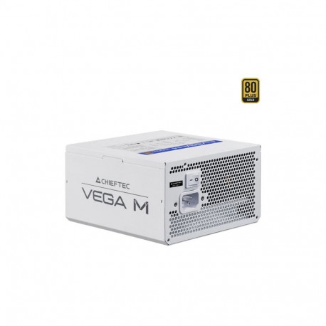 Vega toiteplokk M 750W 1x 12 Pin High Power GPU 4x PCIe kaablihaldussüsteem, valge