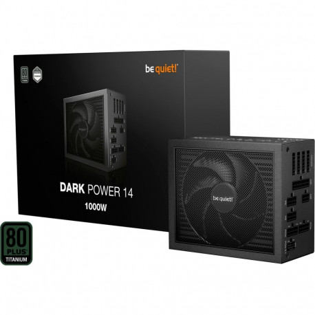 DARK POWER toiteplokk 14 1000W 1x 12-Pin High Power GPU 4x PCIe kaablijuhtimine, must