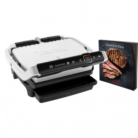 Optigrill Deluxe GC707D (silber/schwarz, 2.000 Watt)