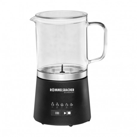 Rommelsbacher milk frother MS 625 black/transparent, 600 watts