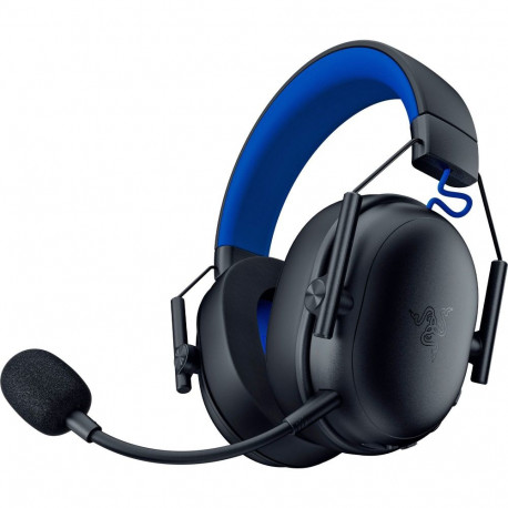BlackShark V3 X Hyperspeed for PlayStation (schwarz/blau, 2,4 GHz-Dongle, Bluetooth, USB)